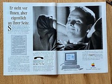 Apple Macintosh LC PC Computer  Original 1991 Vintage Advert Werbung Reklame