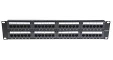 RS PRO Rangierfeld Cat.5e 48 Ports RJ45 2U Patchpanel Netzwerk 19 Zoll Rack UTP