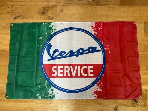 Vespa fahne flagge 90x150cm - fahne,
