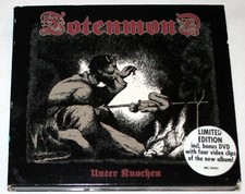 TOTENMOND Unter Knochen Digipack Doppel CD incl Bonus DVD 2004 Extrem DeathMetal