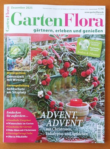 Gartenflora dezember 2025 - dezember,