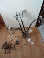 LED Leuchtstäbe "Sterne", Adventskranz, LED Lichterkette und Tannenbaum