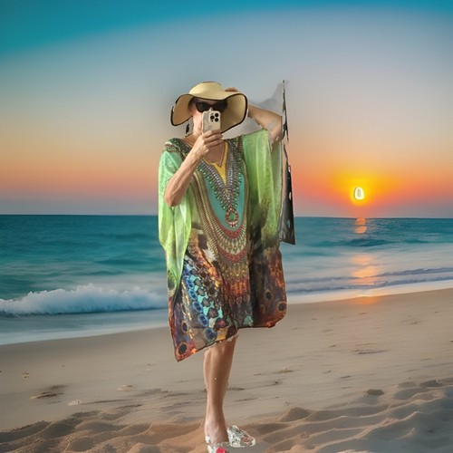 Sunflair tunika mit - gr.,