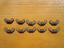 10 Flügelmuttern-Flügelschrauben M8 aus Messing für Faltboot Pouch RZ85 E65 RZ96