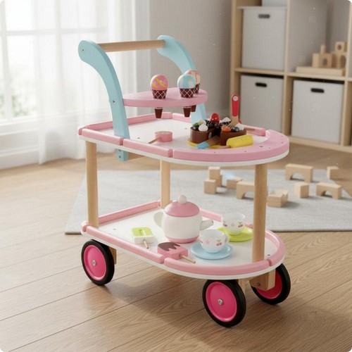 Eisdielenwagen mit rollen - mit,