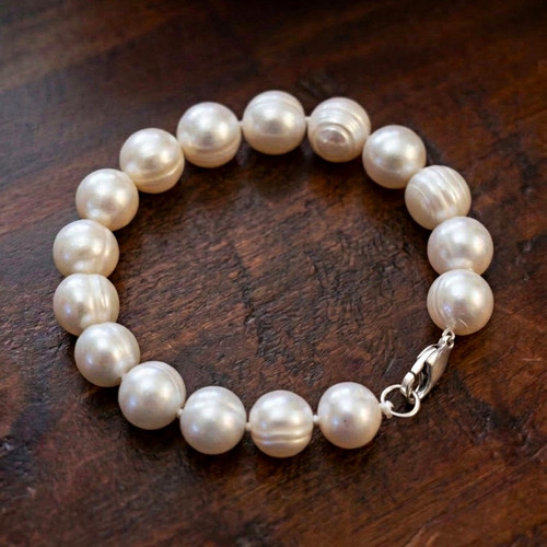 Juwelier echtes perlenarmband - echtes,