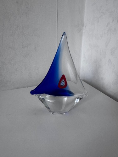 Vintage murano glas segelboot - vintage,