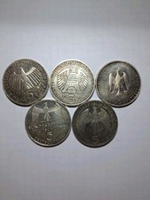 5 DM Deutsche Mark BRD Silber