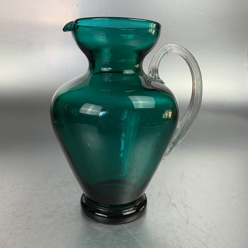 Glas vase henkel - m, dekor