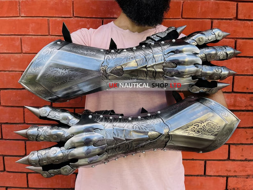 Mittelalter nazgul handschuhe - mittelalter,
