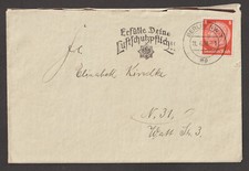 Berlin 11. 6. 1938 " Heimatbeleg " mit Orts-Stempel + Luftschutzpflicht-Stempel