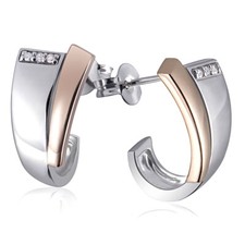 Goldmaid Ohrringe White