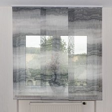 3er Set Schiebegardine