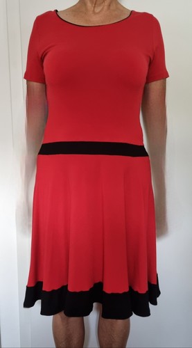 Sommerkleid rot viskose in - sommerkleid, ,