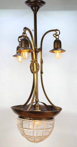 Jugendstil deckenleuchter - jugendstil,