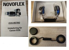 Novoflex EOS-RETRO Umkehrring für Canon, Objektiv Adapter, für die Nahfotografie