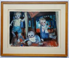 Gemälde Aquarell Tusche