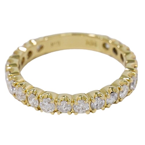 Diamant 04ct ring band k18 - diamant,