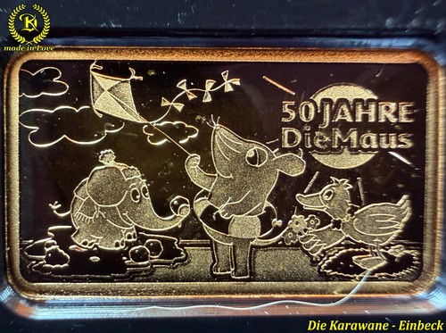 Goldbarren jahre die - 50, maus
