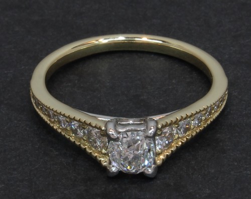 Karat gelbgold platin - 18,
