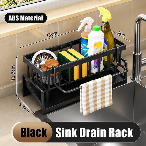 Kitchen sink drain rack - sink,