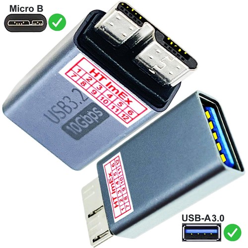 Usb micro adapter 10gbps - usb, 3.2