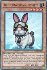 YuGiOh Rettungskaninchen (V.7) RA02-DE008 Ultimate Rare Deutsch Neu 1st