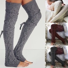 Strick Damen Strümpfe Stulpen