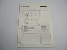 Renault Espace Einbauanleitung Webasto Thermo Top S Typ BW50/DW50 Heizung 1996