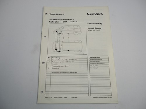 Renault espace einbauanleitung - espace,
