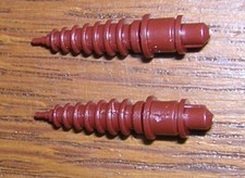 ( H 10 / 16 )  MÄRKLIN SATZ ISOLATOREN TYP 1 GERADE AUSFÜHRUNG 4617 TRAFOWAGEN