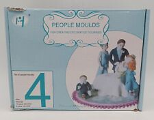 People Moulds - Gußformen für vier verschiedene Figuren