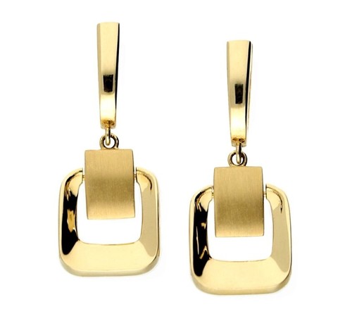 Edle 585 gold ohrhänger - 585,