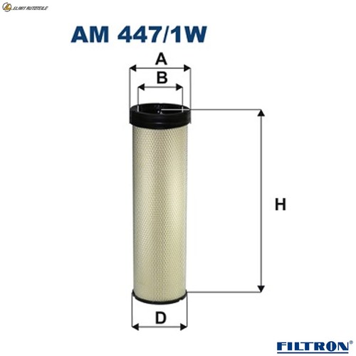 Sekundärluftfilter 447 1w - sekundÄrluftfilter, am
