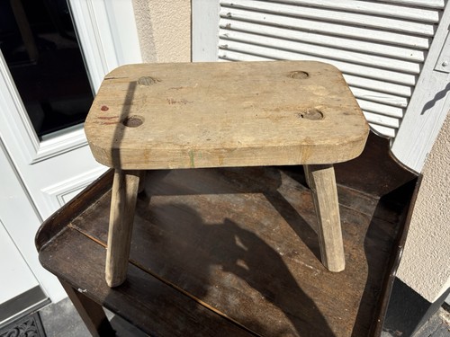 Alter holz schemel - alter,