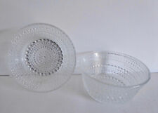 2 Dessertschalen Arabia Finnland Kastehelmi Tauperle