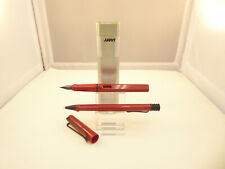 Vintage LAMY Safari Set Rot Füller + Kugelschreiber - W.Germany - mit Mangel!
