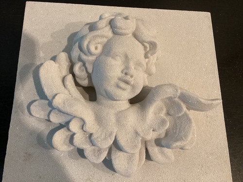 Wandbild engel relief - engel,
