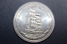 Medaille United States Coast Guard Academy Bark Eagle Segelschiff USA ca 39mm