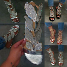 Damen Strass Sandaletten