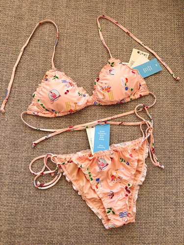 Bikini set teilig rosa - set, 2-teilig