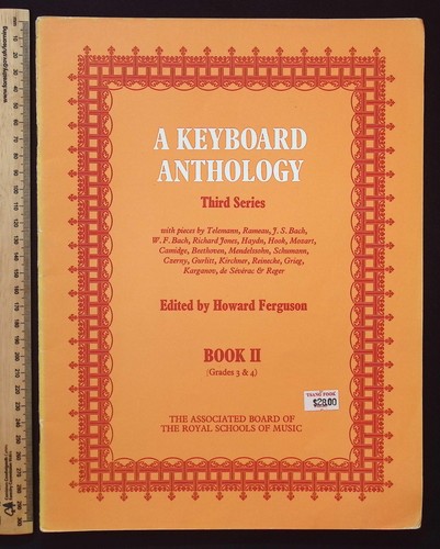 Keyboard anthology 3rd - anthology,