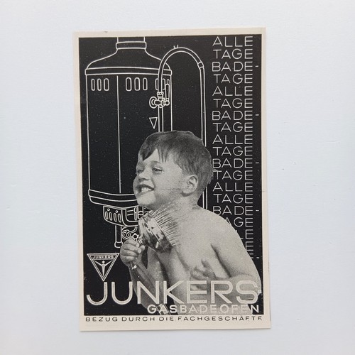 1931 junkers gas badeöfen - junkers,
