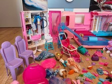 Barbie Camper, Barbie Cabrio, Barbie Fahrrad, Barbie Pferd, Barbie Beatuy Salon.