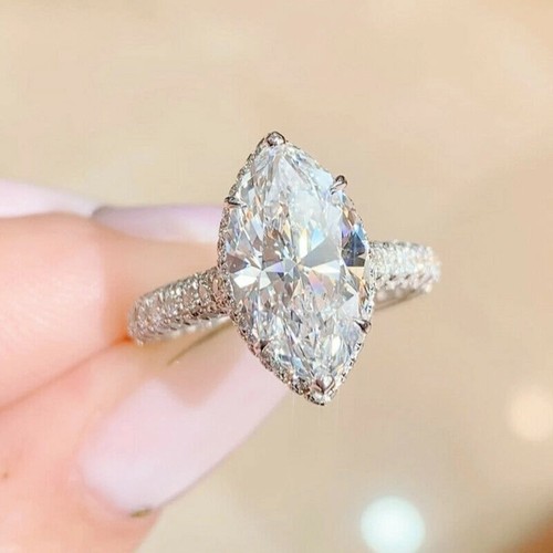 50ct marquise schliff - 2,50ct., marquise-schliff