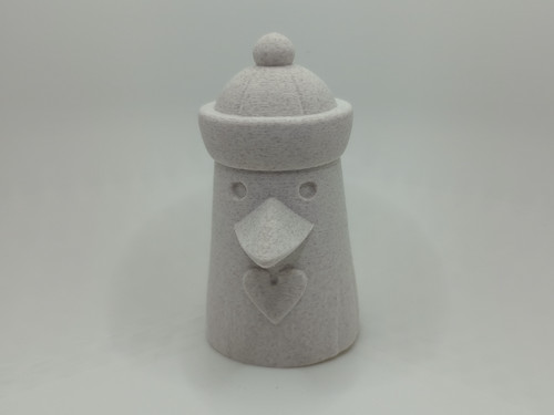Winterlicher pinguin mit - winterlicher,