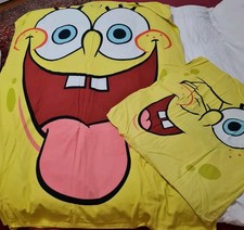SpongeBob Flanell Bettwäsche 100x200