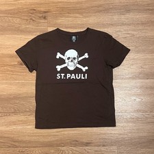 FC St. Pauli Original T-Shirt braun – Größe 152 Kinder – Hamburg Fußball Club
