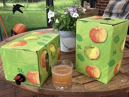 Apfelsaft naturtrüb l - 5,