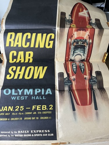 Poster the racing car show - racing,